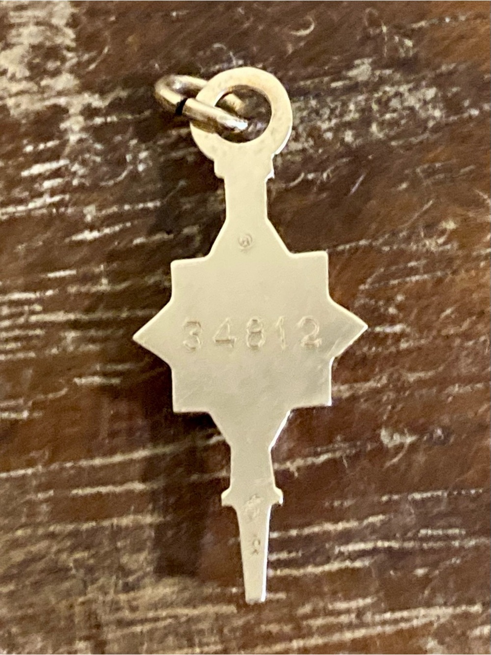 SIGMA TAU Engineering Honor Society Fraternity Key/Pendant with Black Enamel - Picture 6 of 10